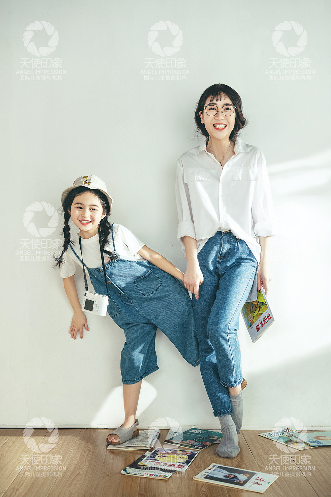 牛仔的夏天_亲子照