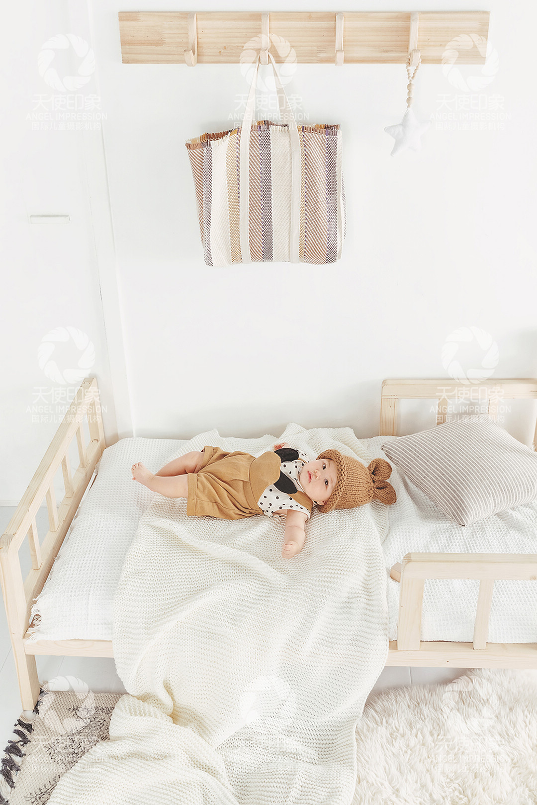 兔兔的午睡时刻_宝宝百天照