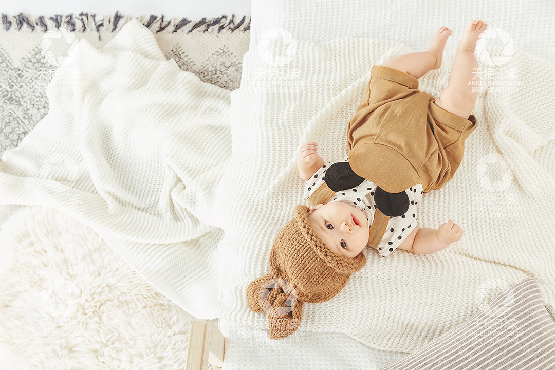 兔兔的午睡时刻_宝宝百天照