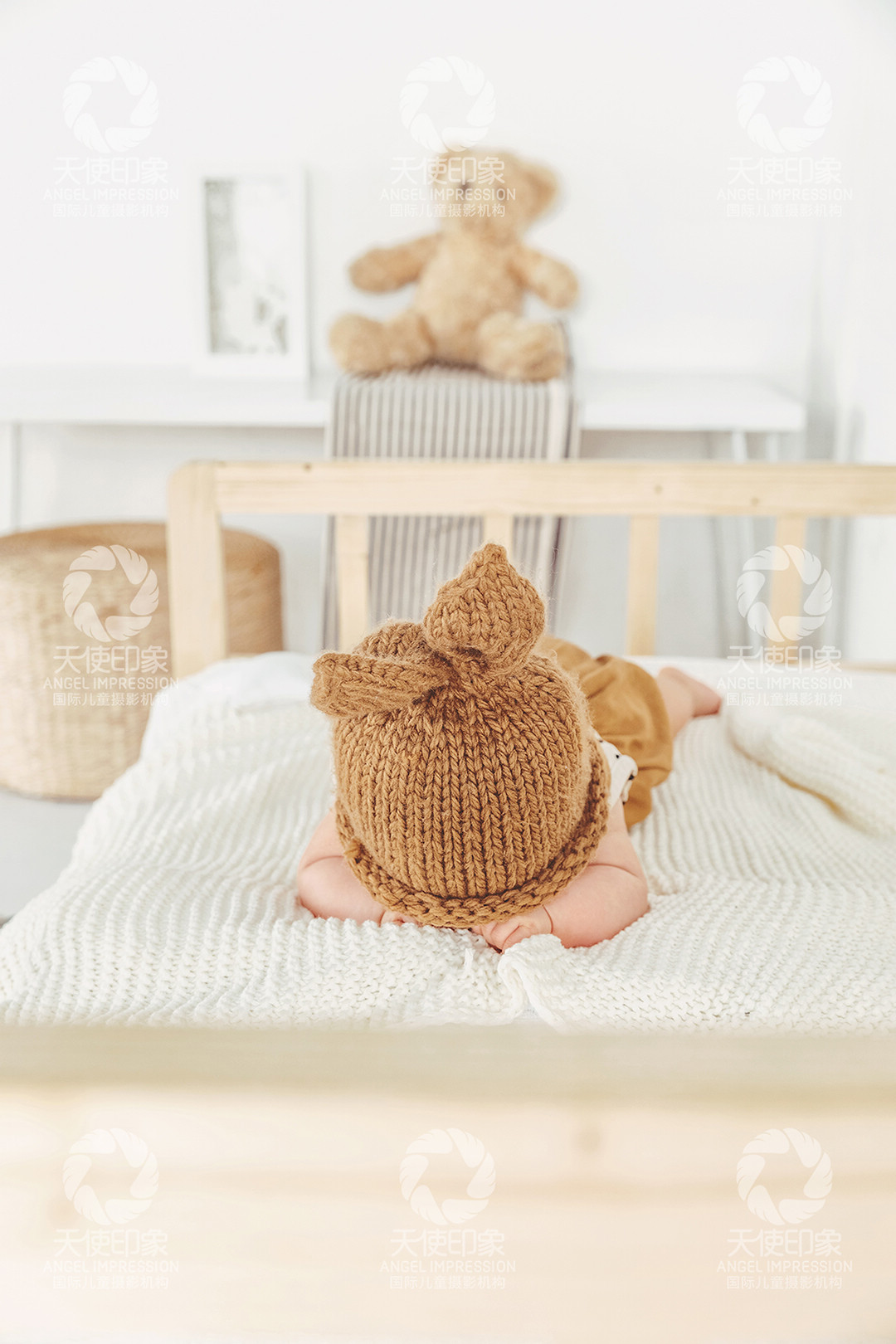 兔兔的午睡时刻_宝宝百天照