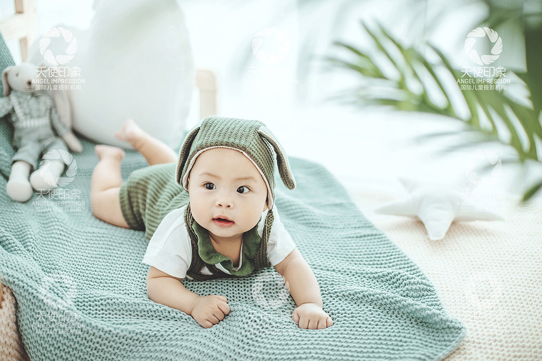 摇摆的夏天_宝宝百天照