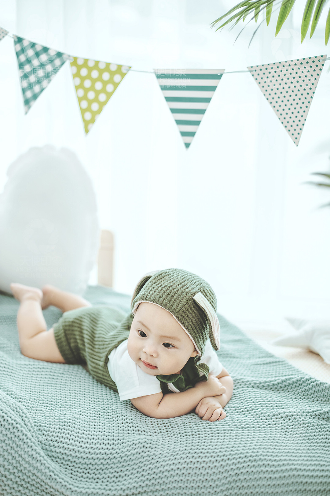 摇摆的夏天_宝宝百天照