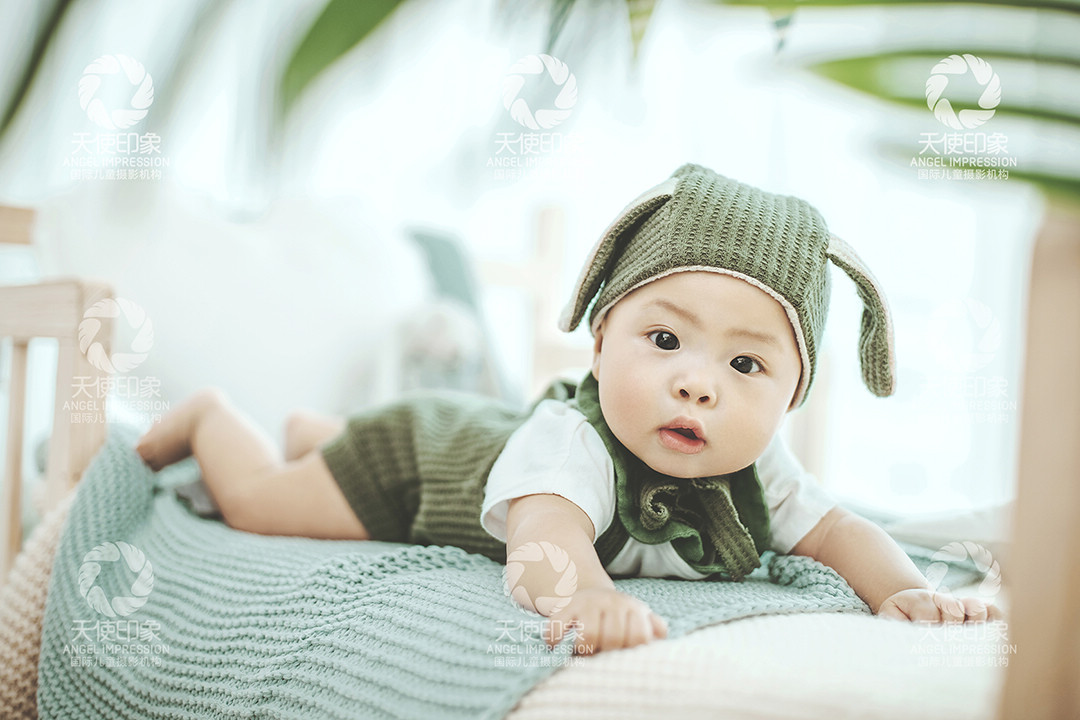 摇摆的夏天_宝宝百天照