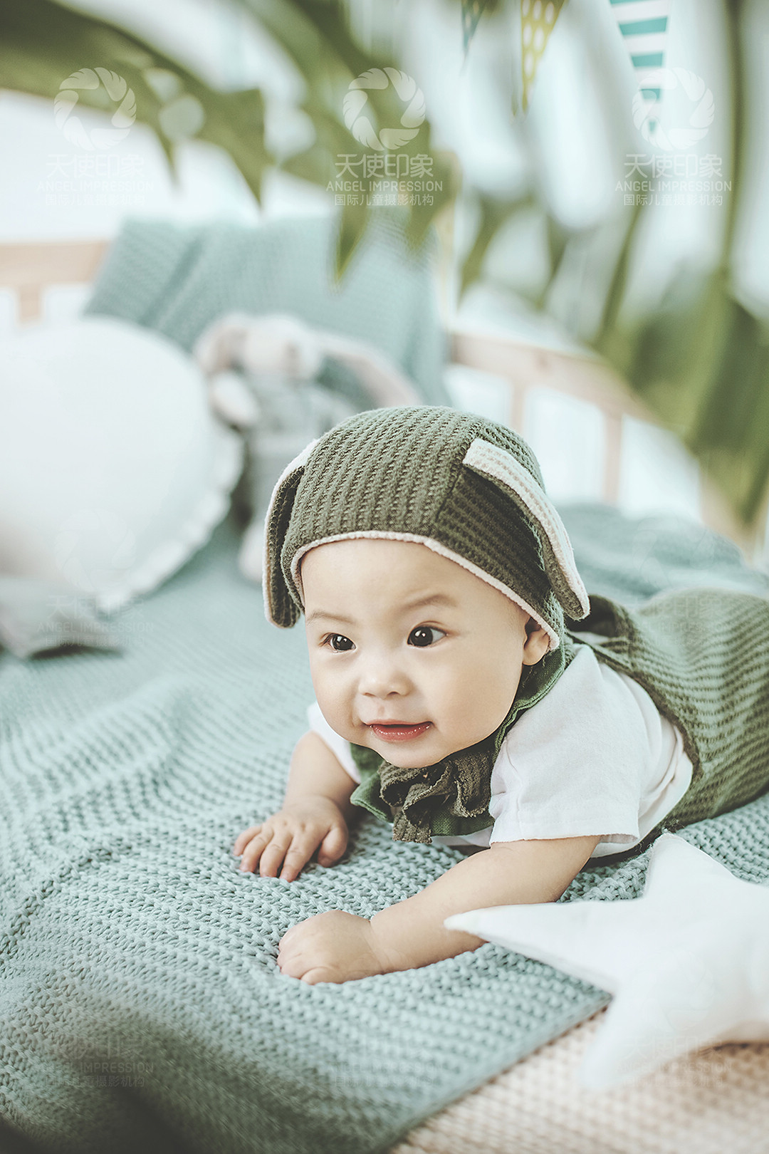 摇摆的夏天_宝宝百天照