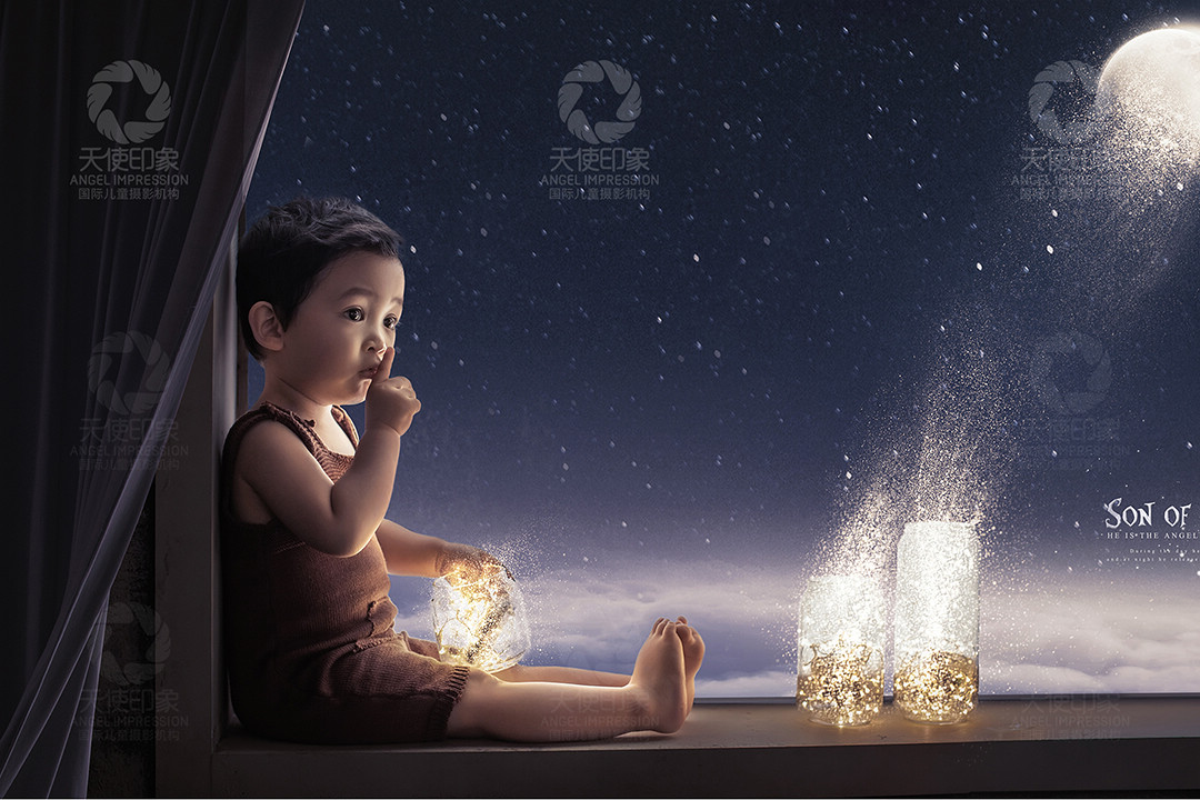 月亮之子_宝宝照