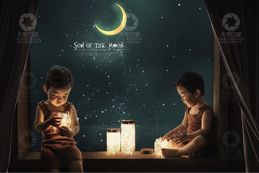 月亮之子_宝宝照