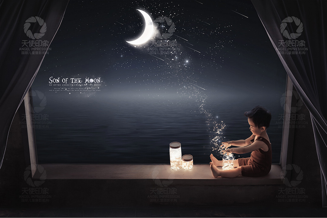 月亮之子_宝宝照