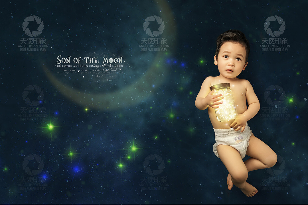 月亮之子_宝宝照
