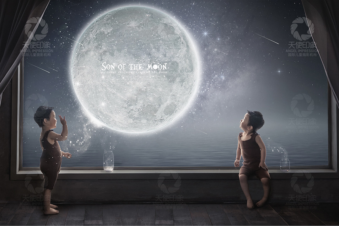 月亮之子_宝宝照
