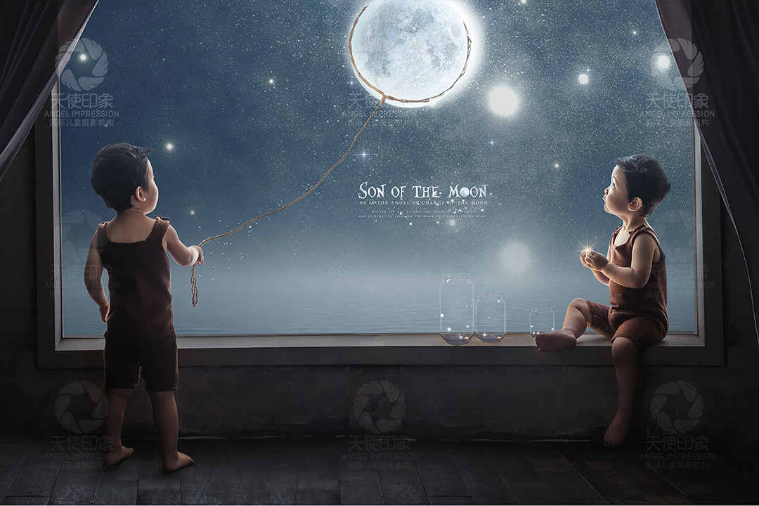 月亮之子_宝宝照