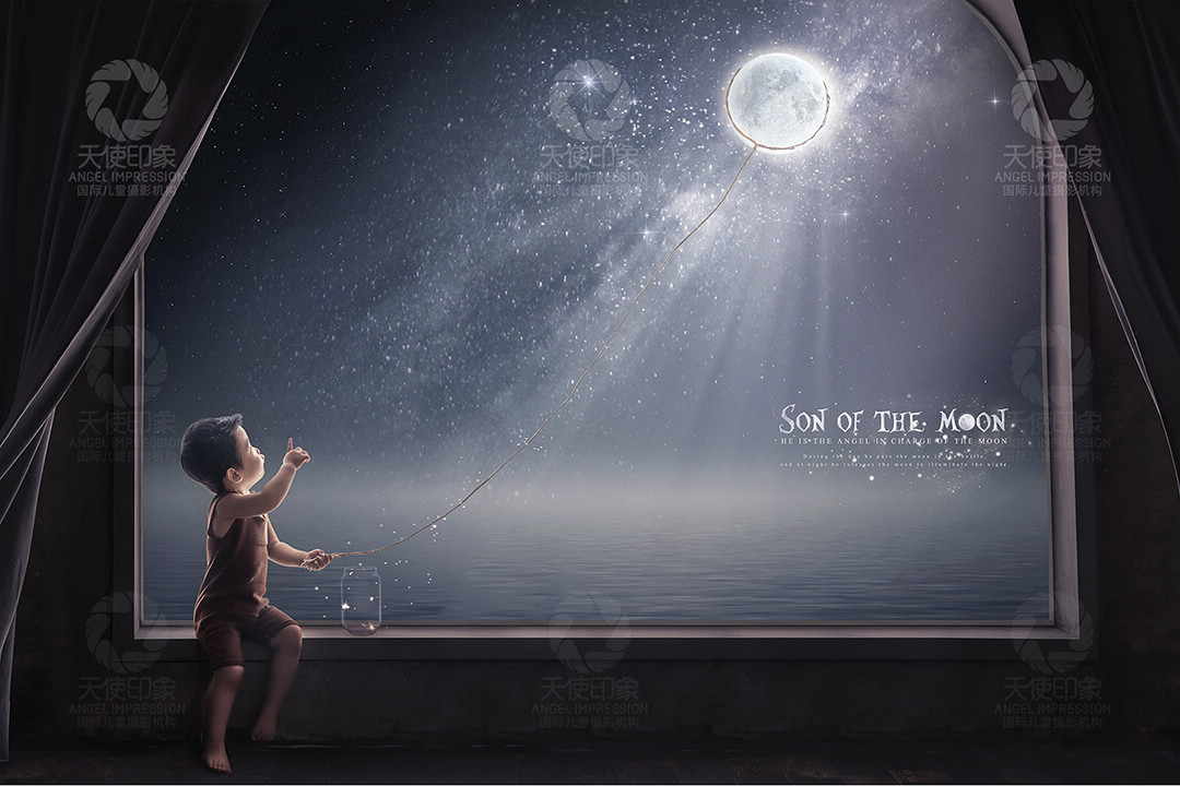 月亮之子_宝宝照
