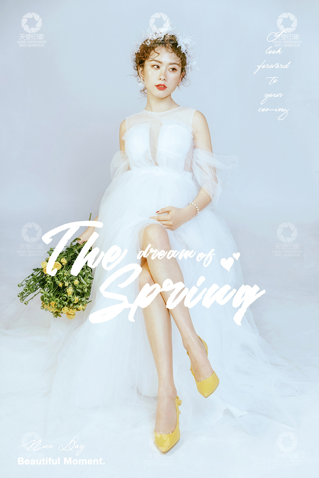 梦幻花的献礼_成都孕妈照