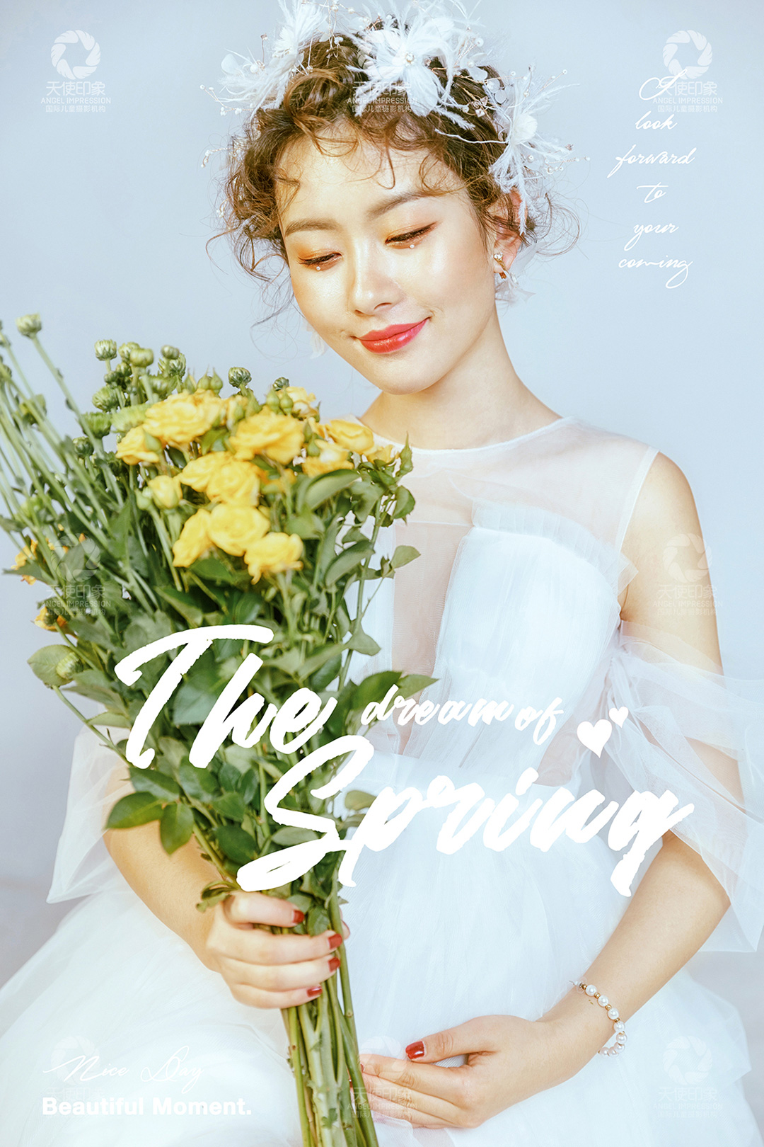 梦幻花的献礼_成都孕妈照