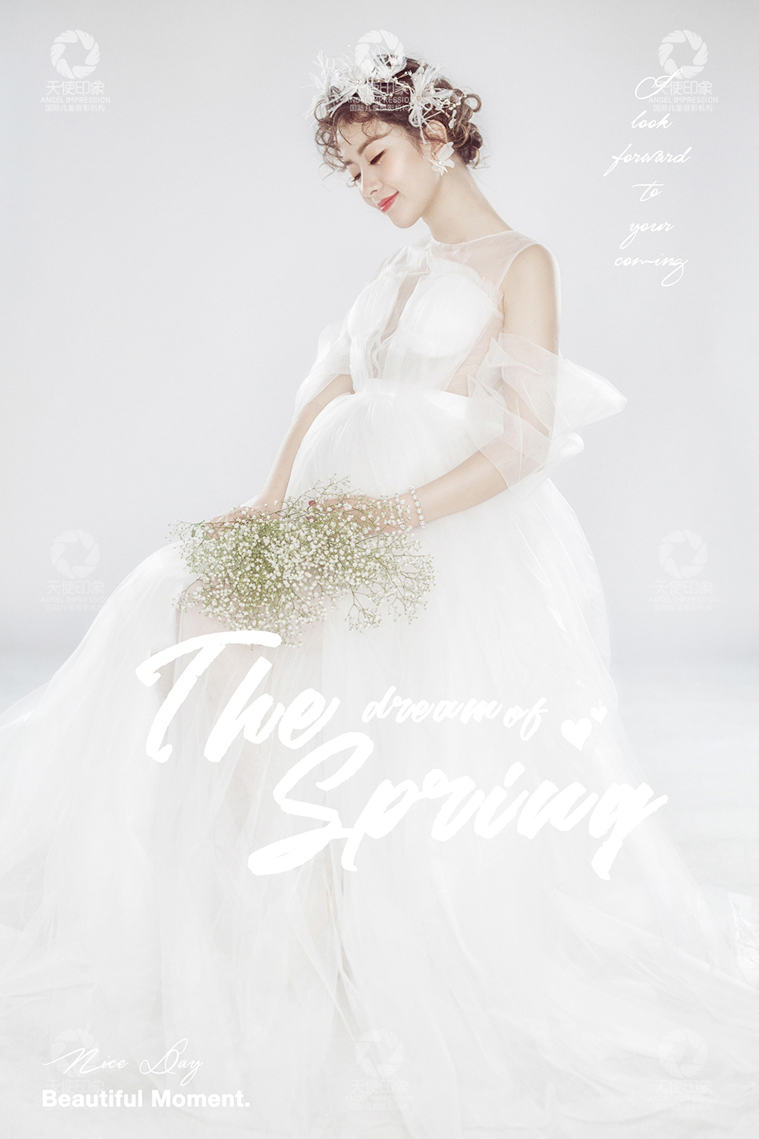 梦幻花的献礼_成都孕妈照