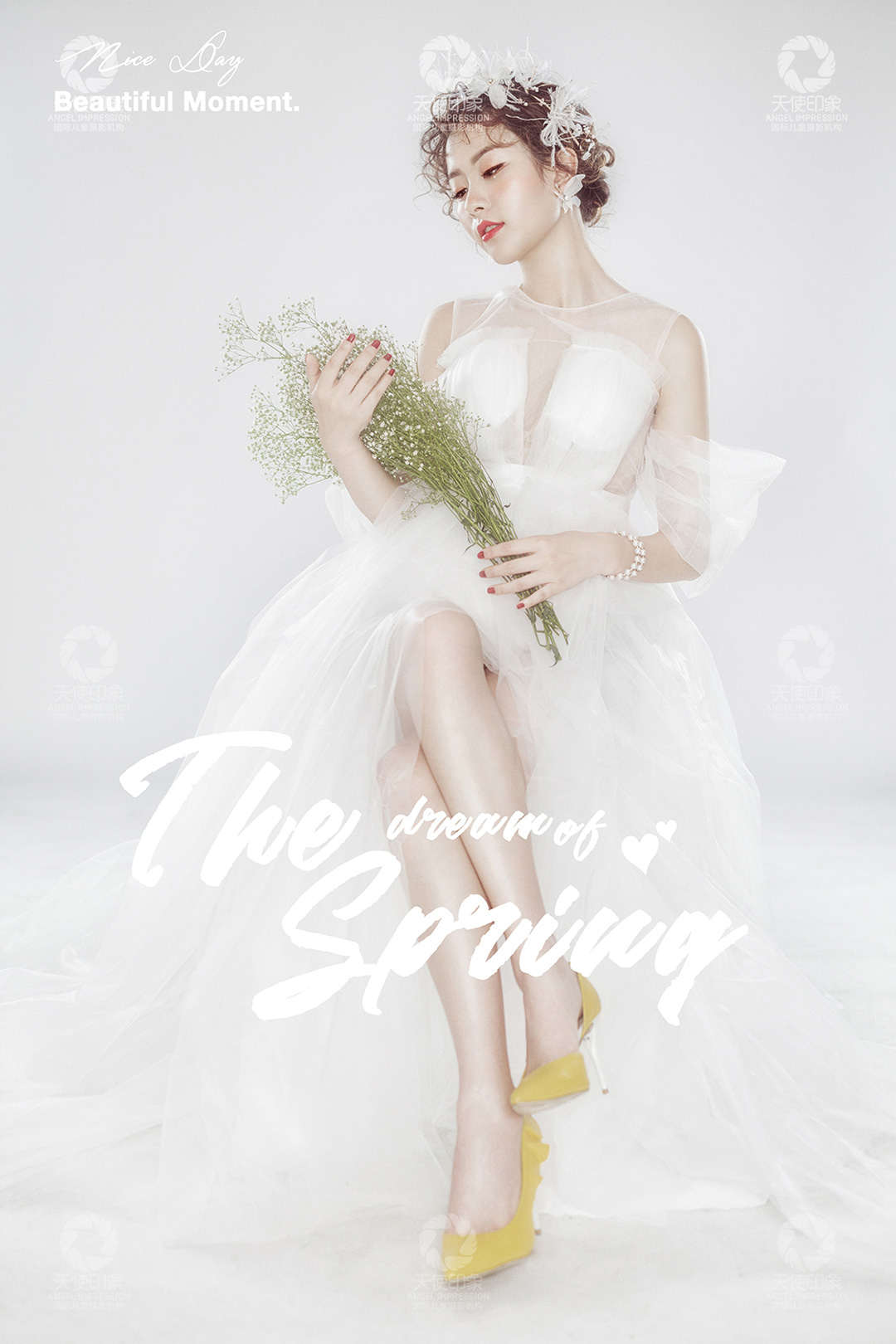 梦幻花的献礼_成都孕妈照