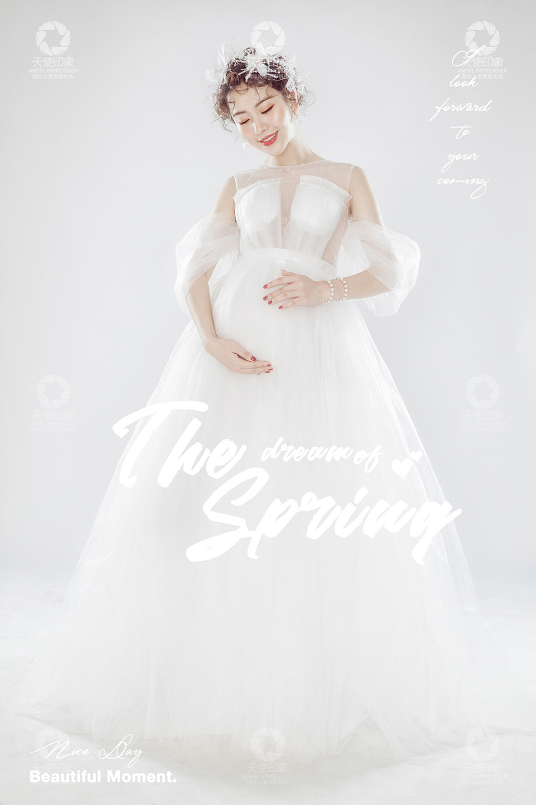 梦幻花的献礼_成都孕妈照