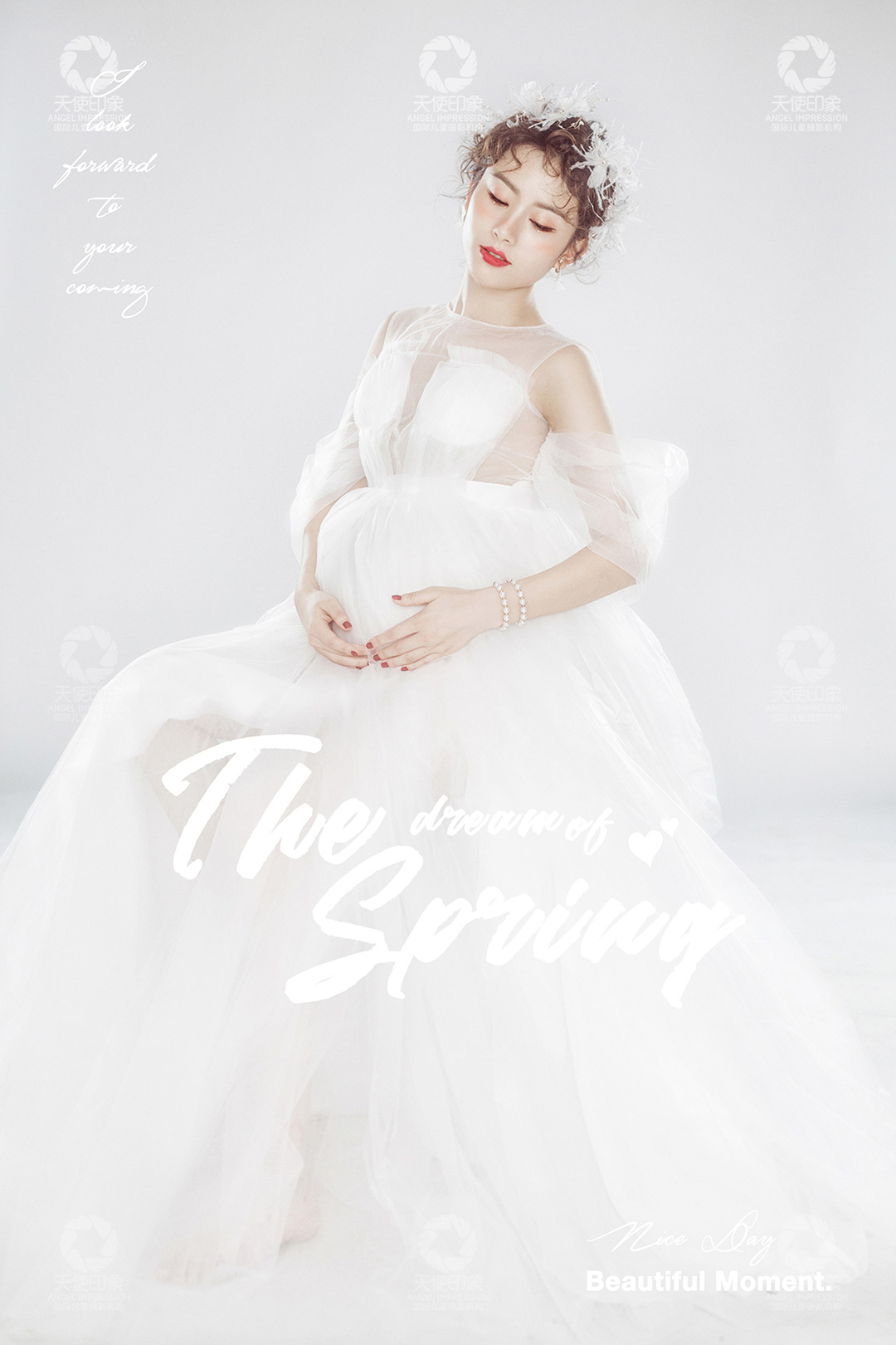 梦幻花的献礼_成都孕妈照