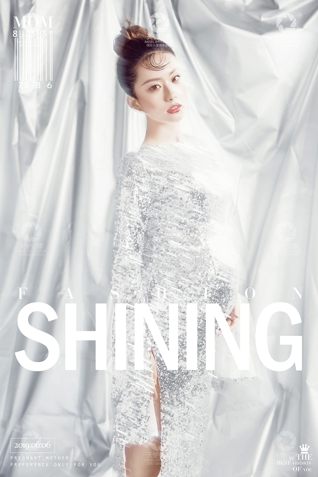 银色妖姬_成都孕妈照