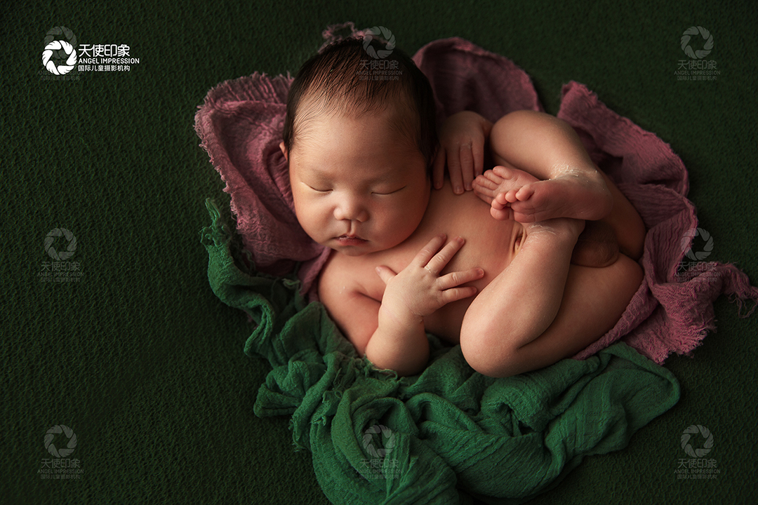 独“束”一格_成都婴儿摄影