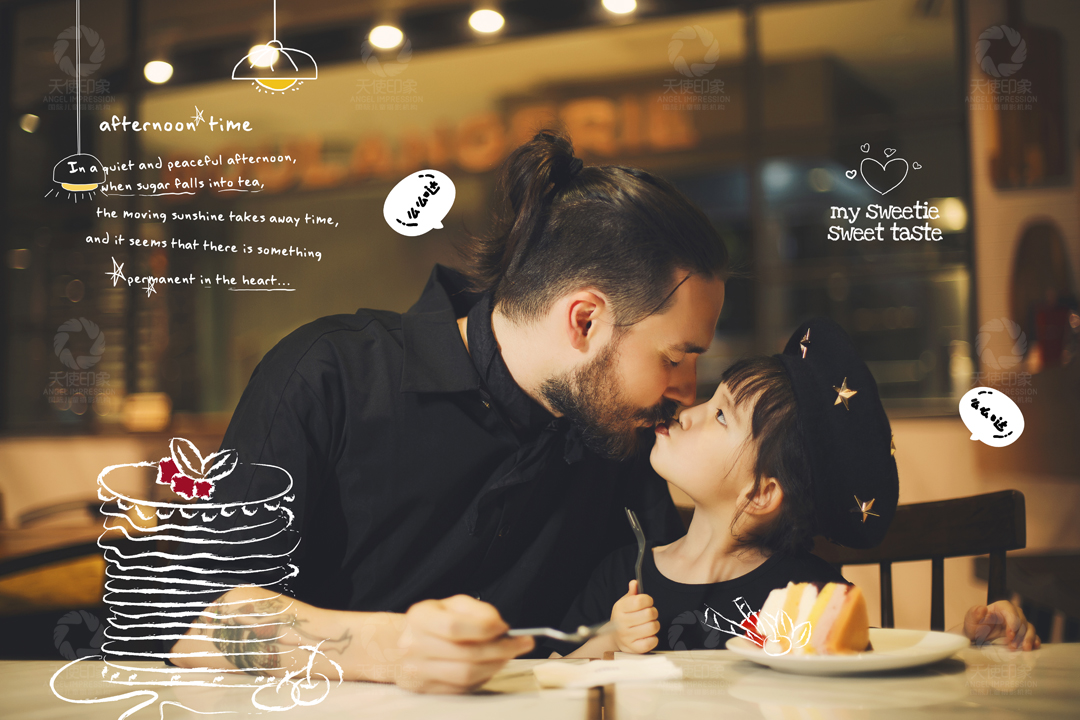  午后阳光咖啡馆_成都亲子照