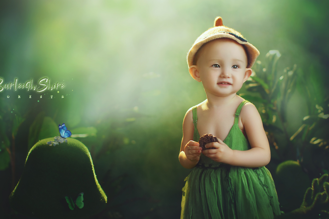 伯利夏尔的森林_宝宝照