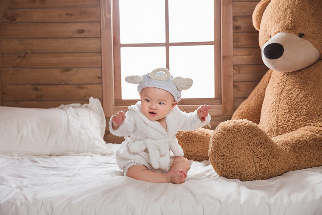 浴袍宝宝_宝宝照