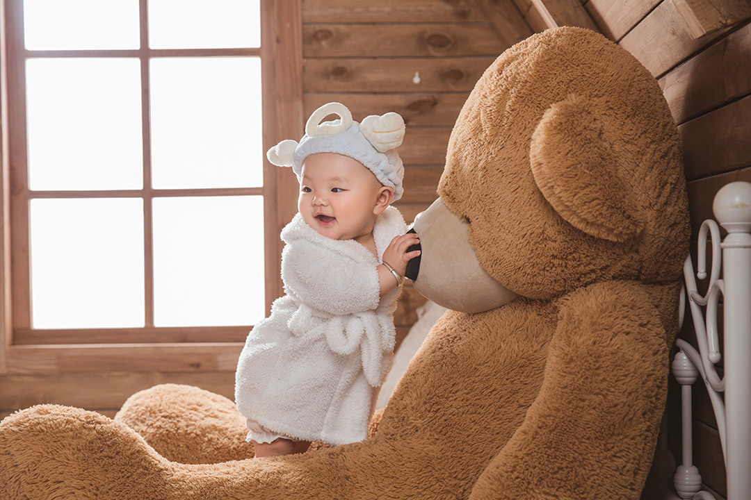 浴袍宝宝_宝宝照