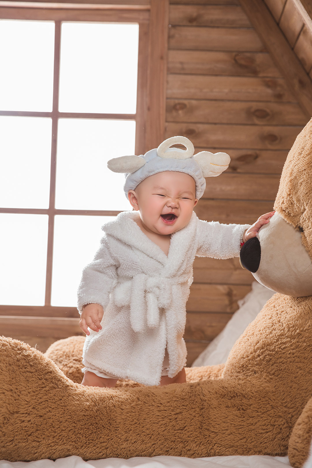 浴袍宝宝_宝宝照