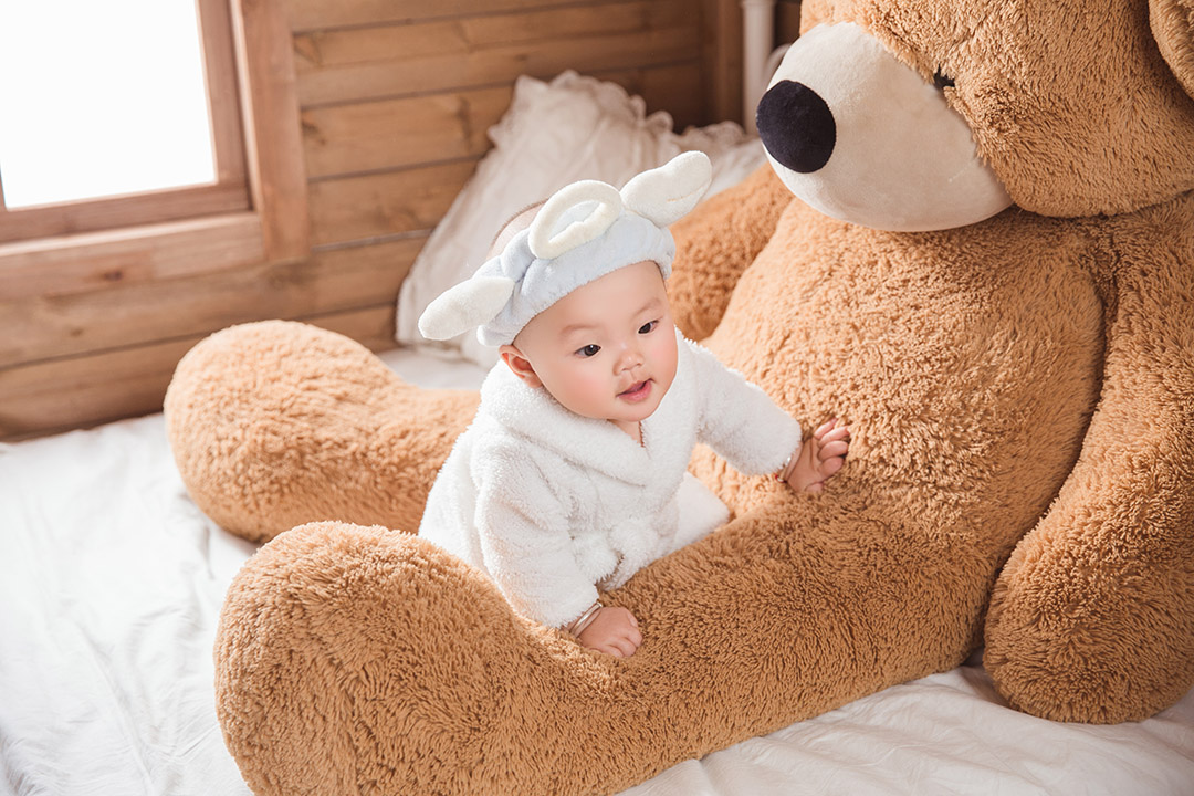 浴袍宝宝_宝宝照