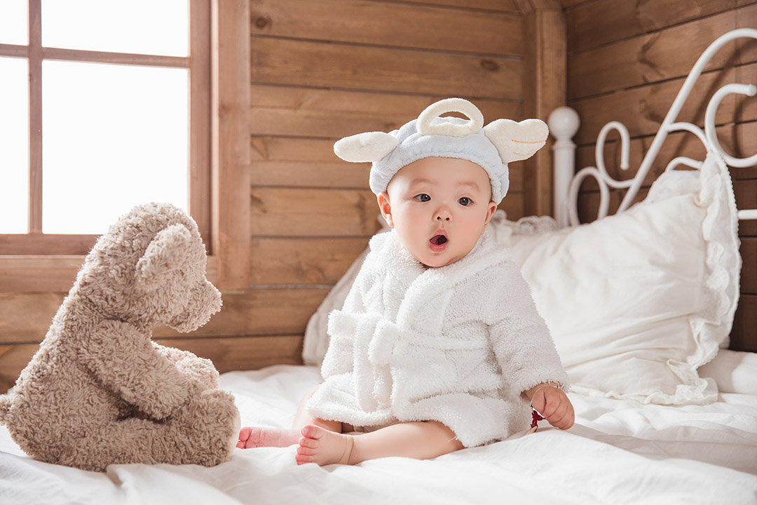 浴袍宝宝_宝宝照