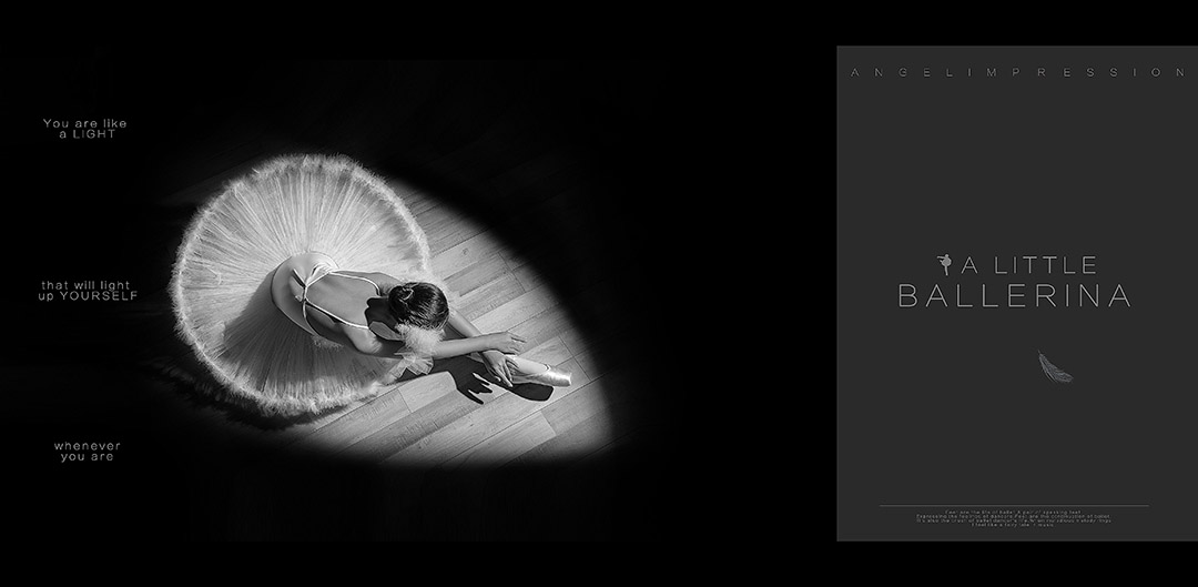 芭蕾A Little Ballerina  _成都儿童摄影_欧美馆