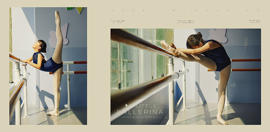 芭蕾A Little Ballerina  _成都儿童摄影_欧美馆