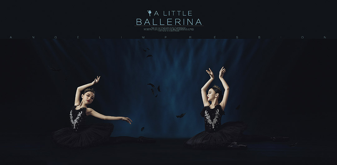 芭蕾A Little Ballerina  _成都儿童摄影_欧美馆