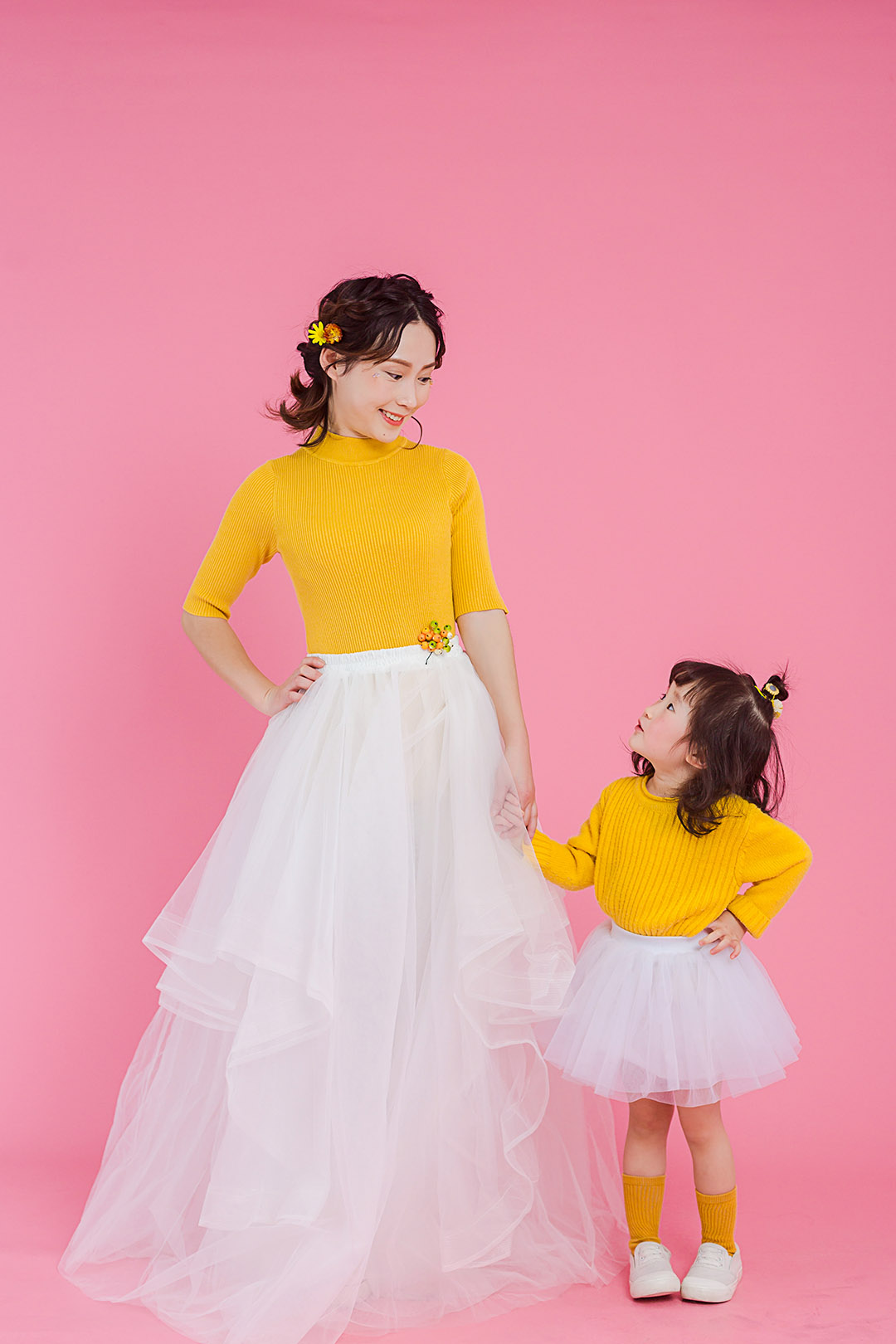 满满的爱_亲子照，