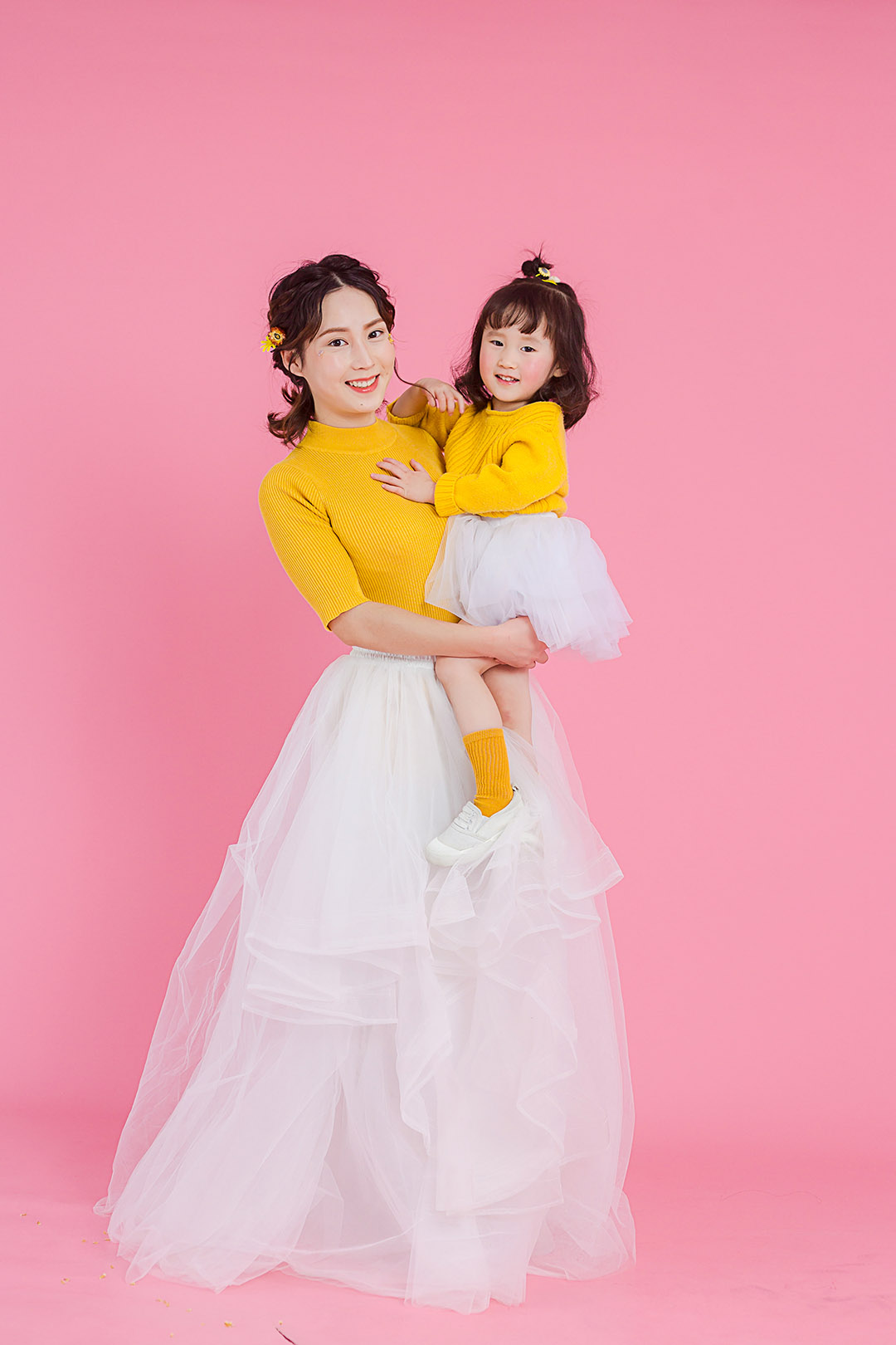 满满的爱_亲子照，