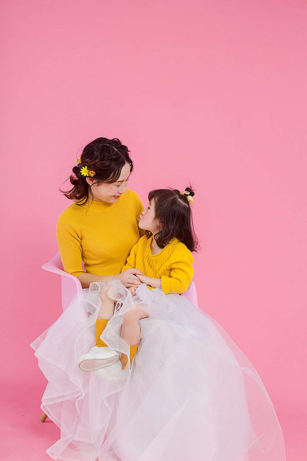 满满的爱_亲子照，