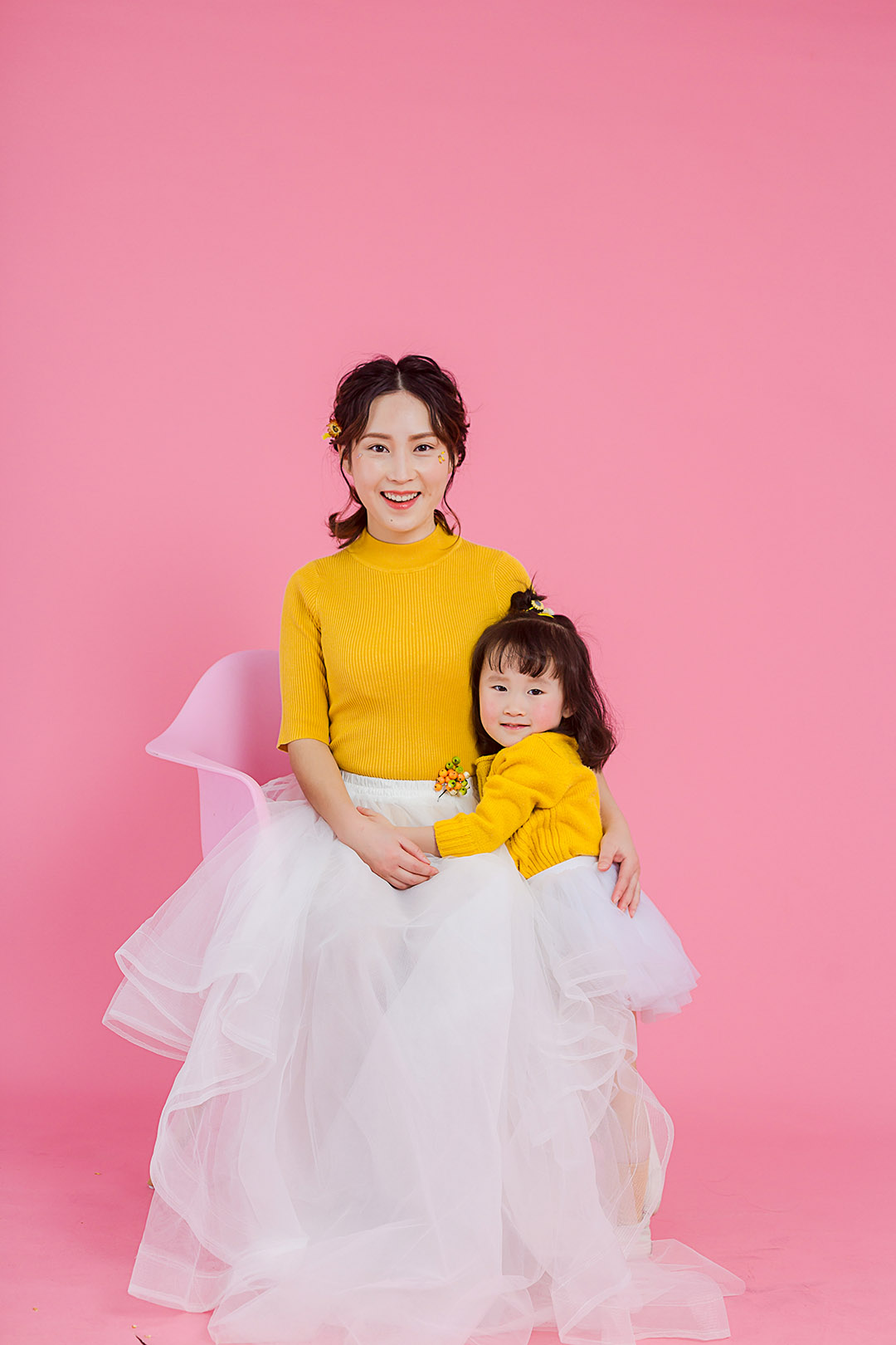 满满的爱_亲子照，