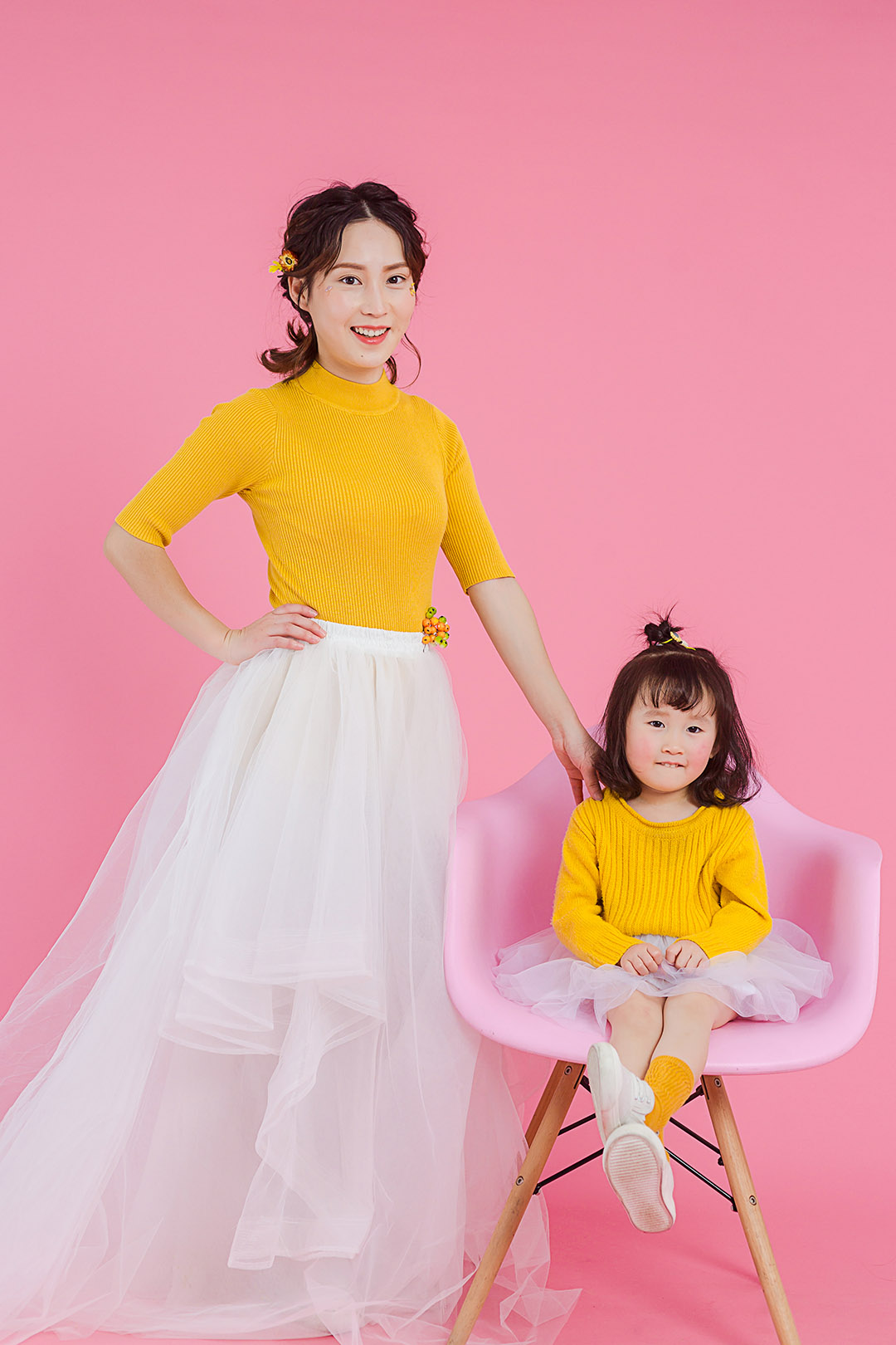 满满的爱_亲子照，