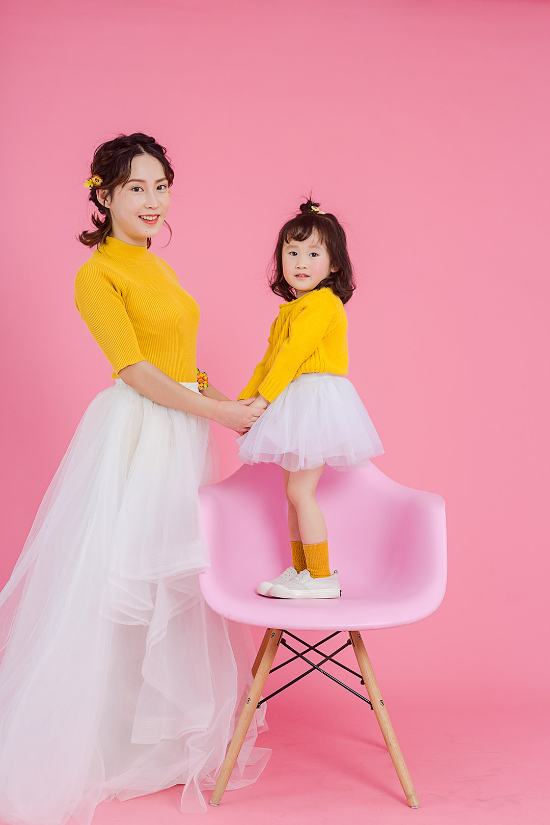 满满的爱_亲子照，