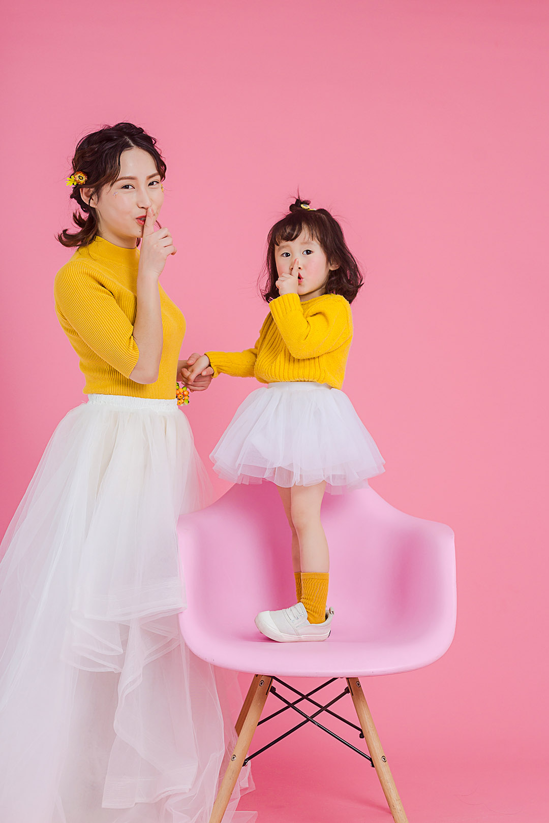 满满的爱_亲子照，