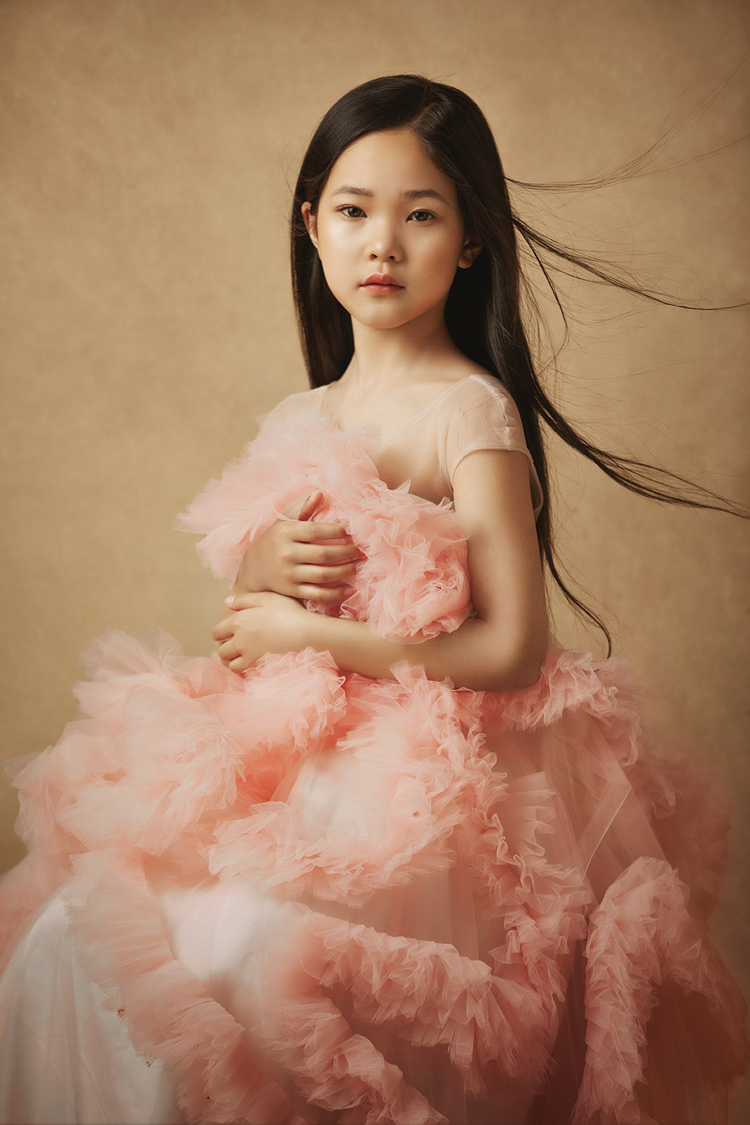 一缕橙丝_成都儿童摄影_欧美馆