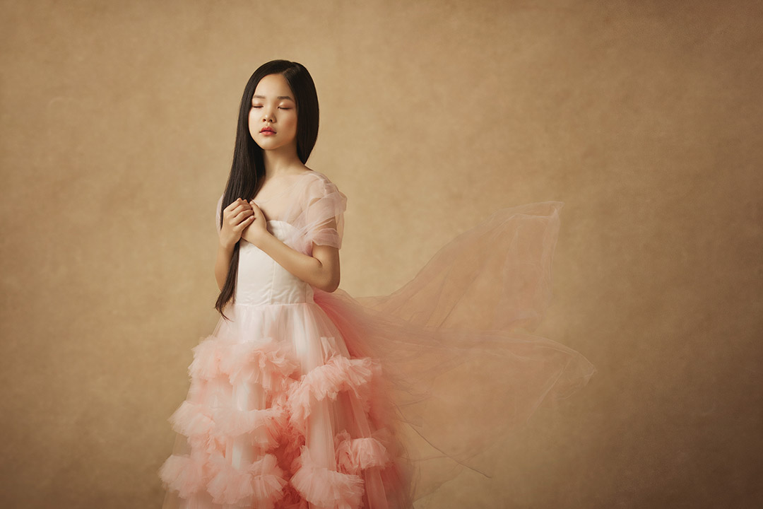 一缕橙丝_成都儿童摄影_欧美馆