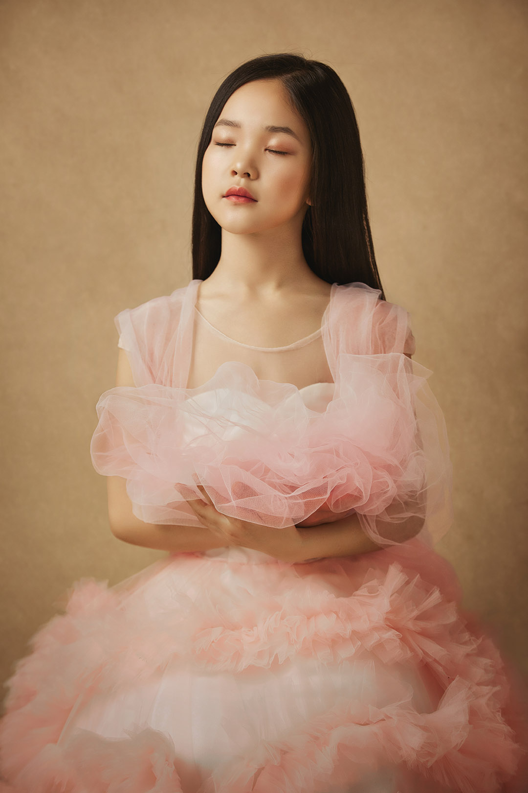 一缕橙丝_成都儿童摄影_欧美馆