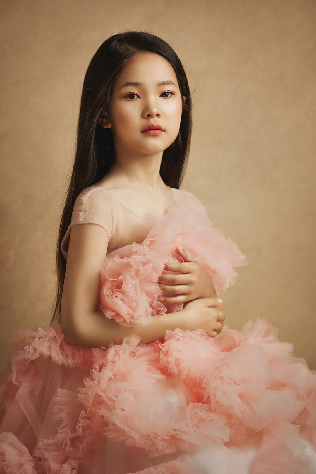 一缕橙丝_成都儿童摄影_欧美馆