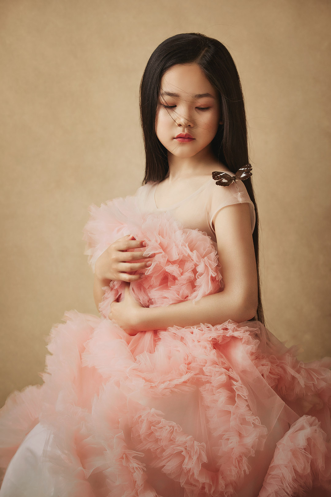 一缕橙丝_成都儿童摄影_欧美馆