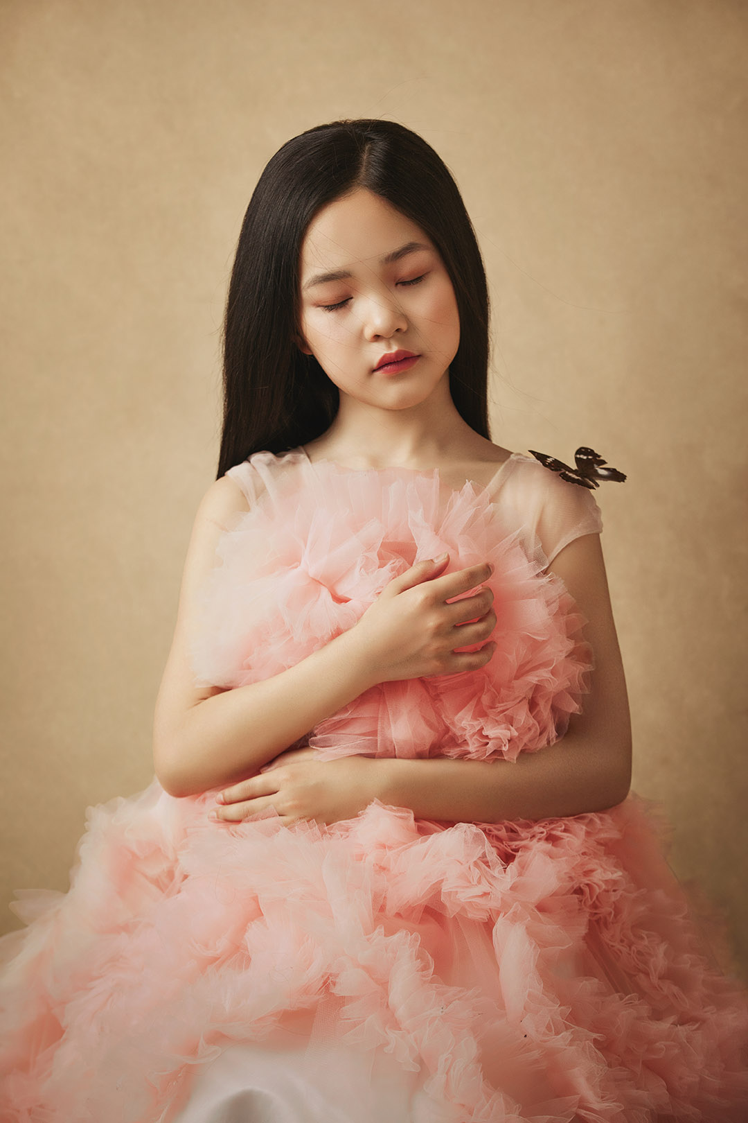 一缕橙丝_成都儿童摄影_欧美馆