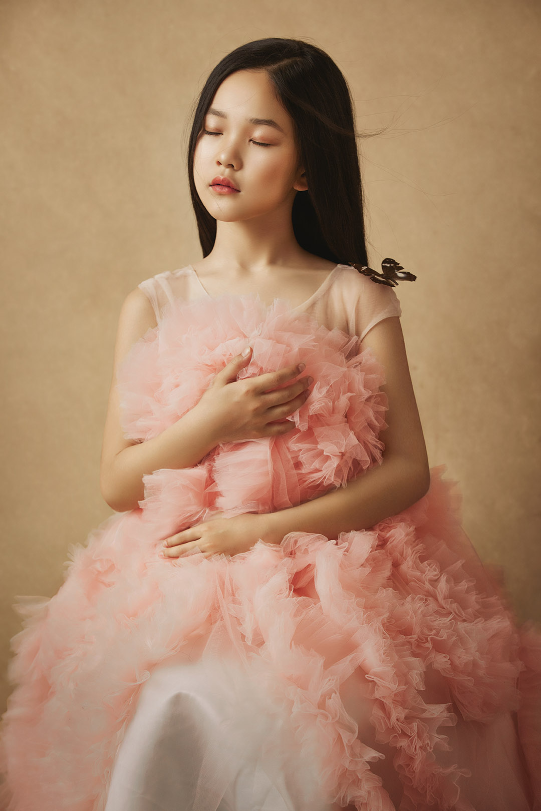 一缕橙丝_成都儿童摄影_欧美馆