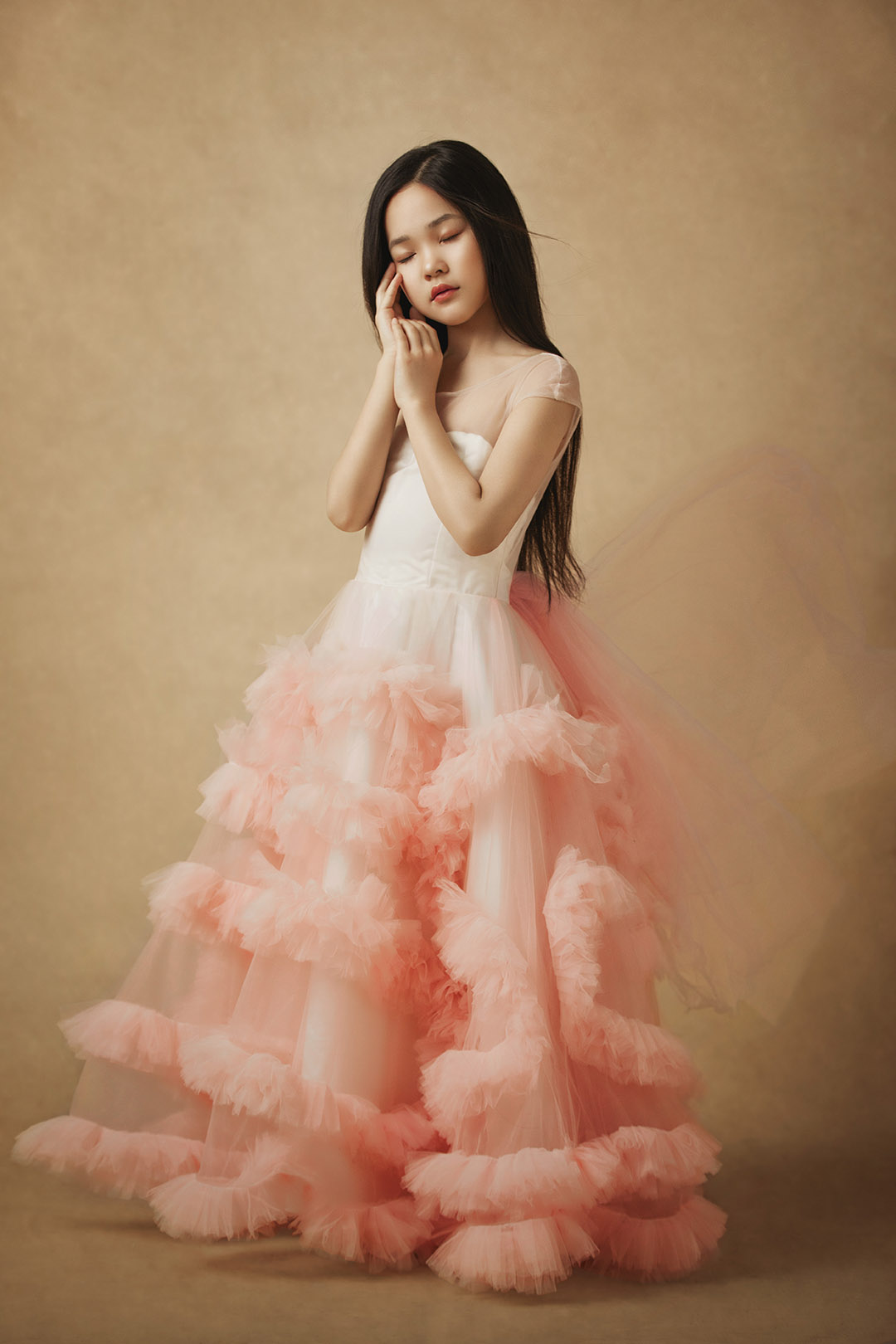 一缕橙丝_成都儿童摄影_欧美馆