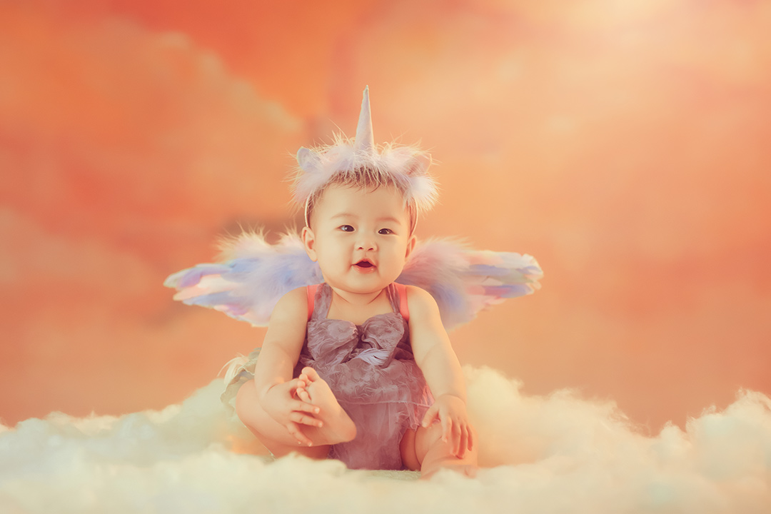 蝴蝶天使_成都儿童摄影_欧美馆