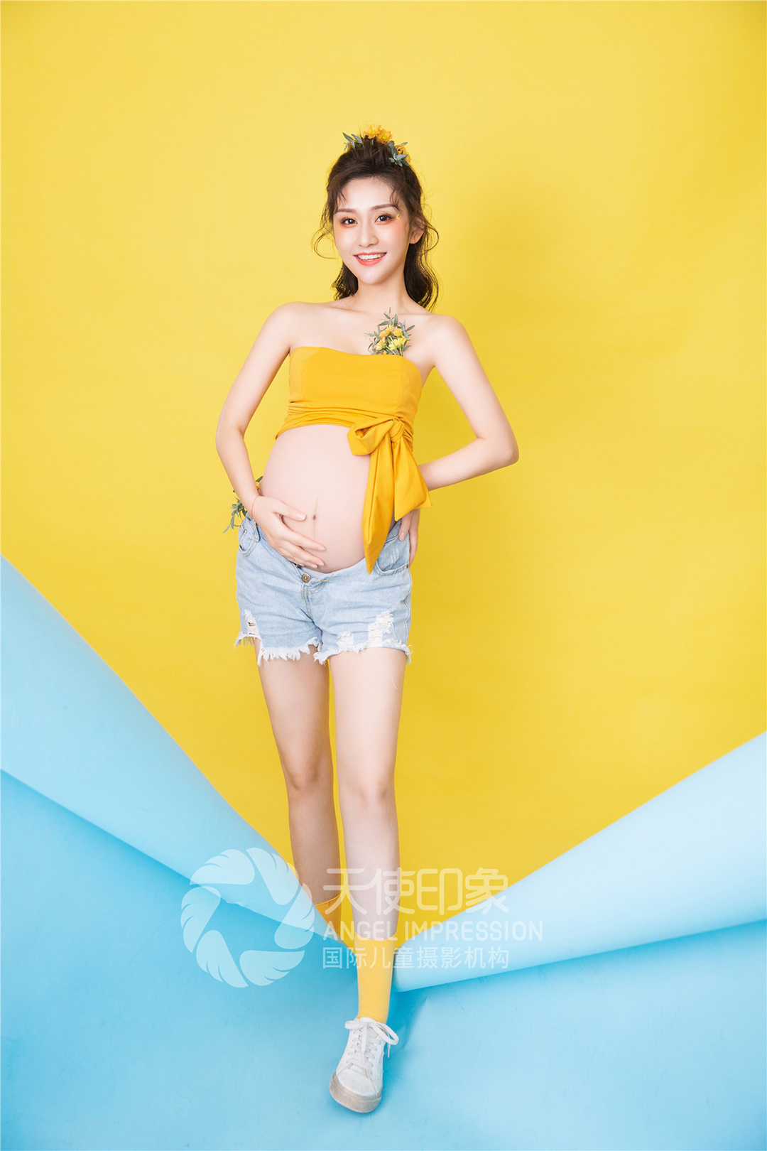 柠檬香草味_成都孕妇照_亲子馆